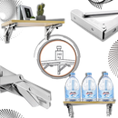 Stylish Wall Mounted Folding Table