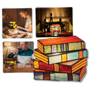 Timeless Stacked Books Lamp
