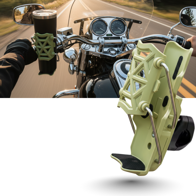 Universal Bike Handlebar Cup Holder