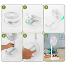 USB charging portable fan