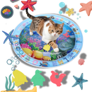 Vibrant Pet Water Mat