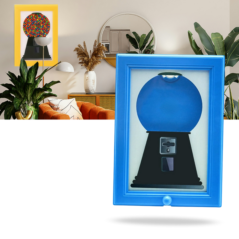 Wall-Mounted Candy Frame Dispenser