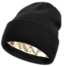 Warm Knit Satin Lined Beanie