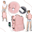 Waterproof USB Charging Travel Rucksack