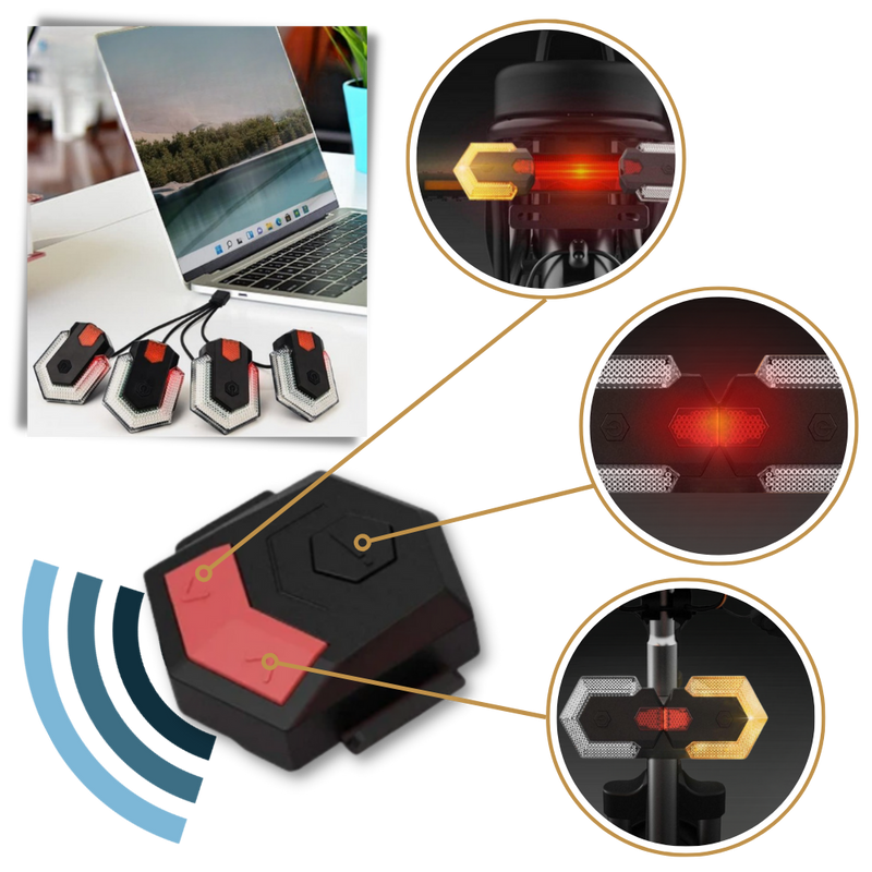 Wireless Bicycle Indicator Lights