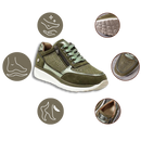 Rhinestone Wedge sneakers