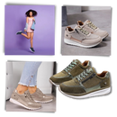 Rhinestone Wedge sneakers