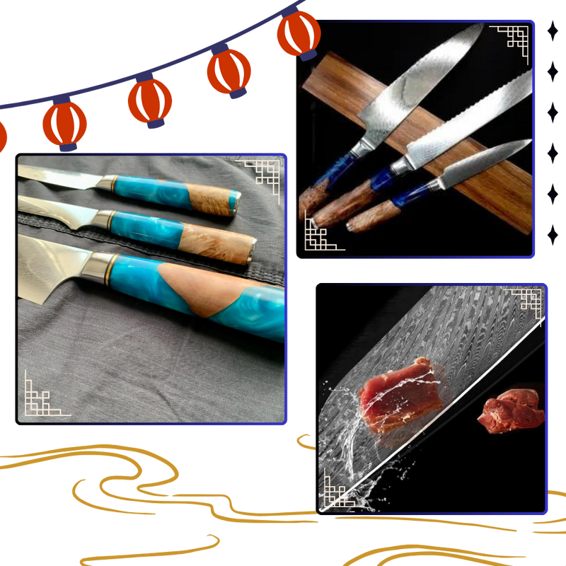 Riviera Maya Series Japanese Knives