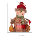 Zip Close Reusable Christmas Gift Bag