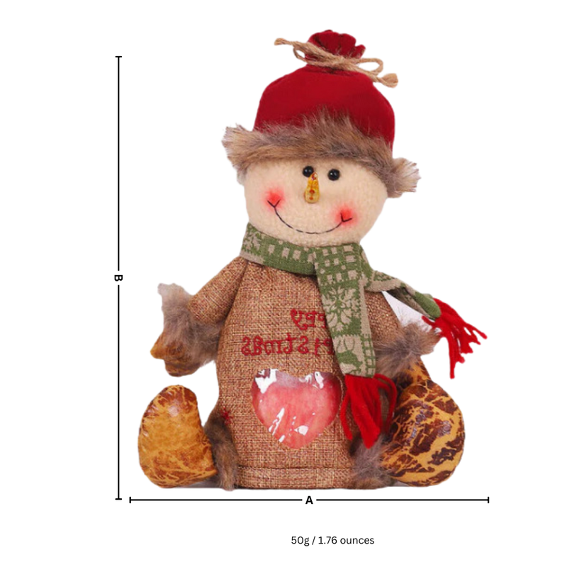 Zip Close Reusable Christmas Gift Bag