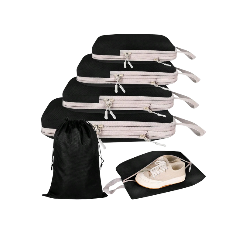 Zip Compress Luggage Organizer