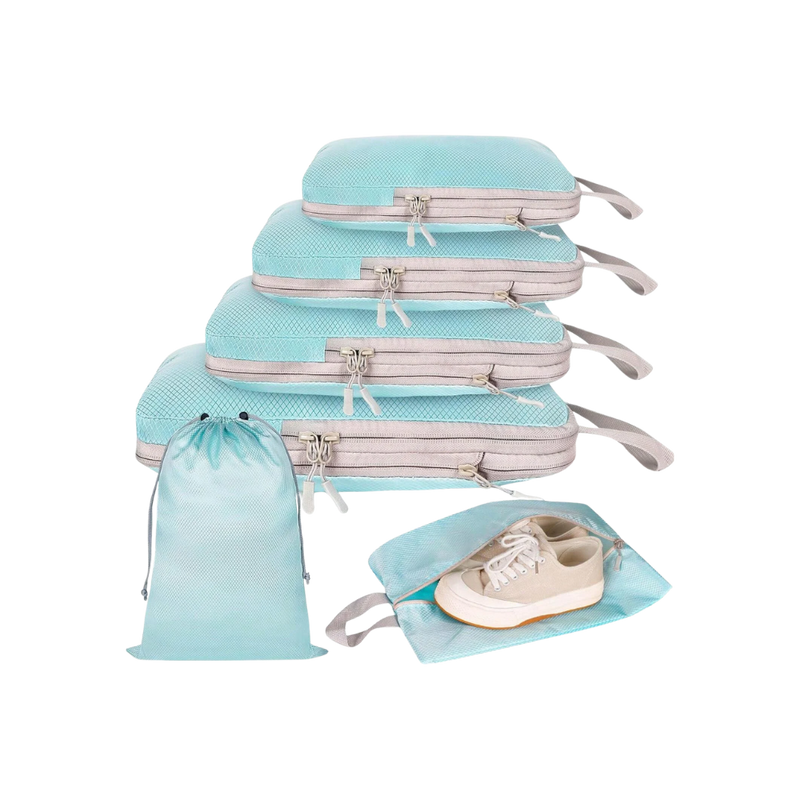 Zip Compress Luggage Organizer