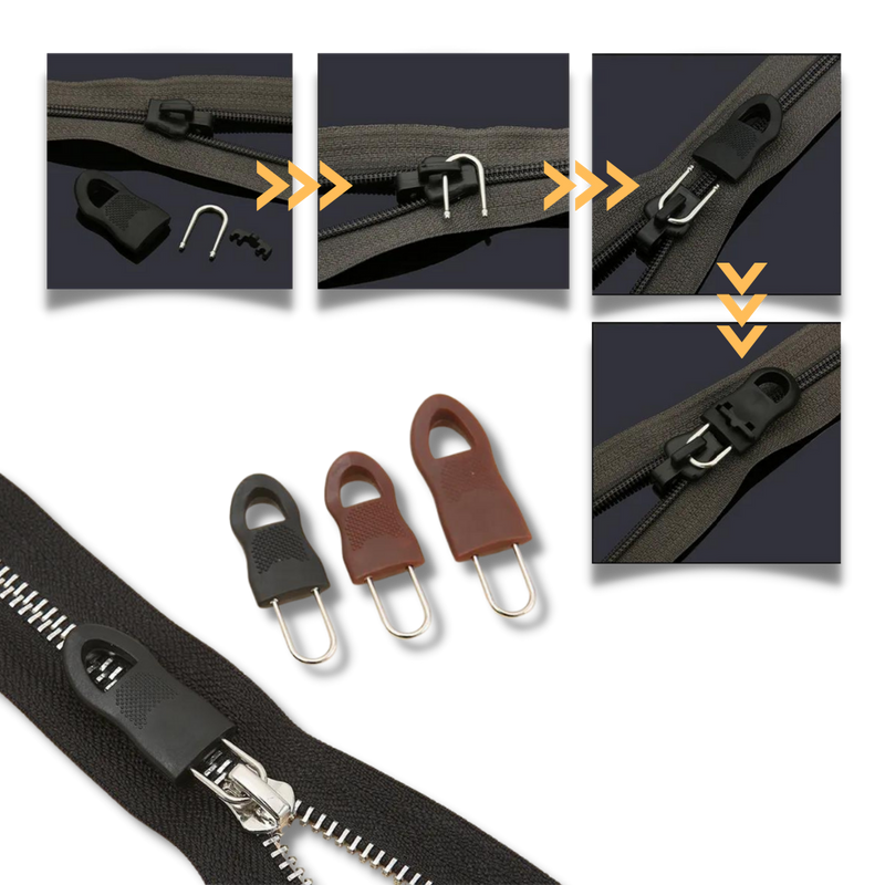 Zipper Pull Replacement Set
